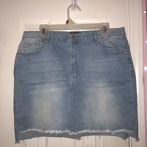 Jean skirt